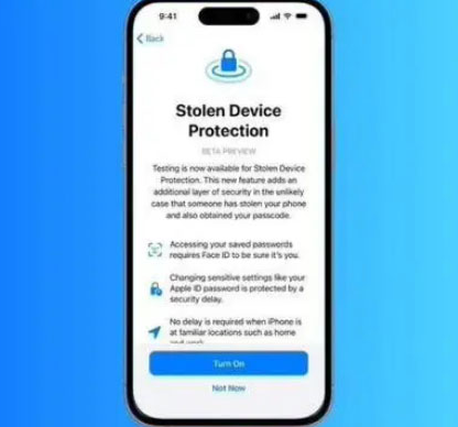 安陆苹果授权维修店分享被盗设备保护功能开启方法 